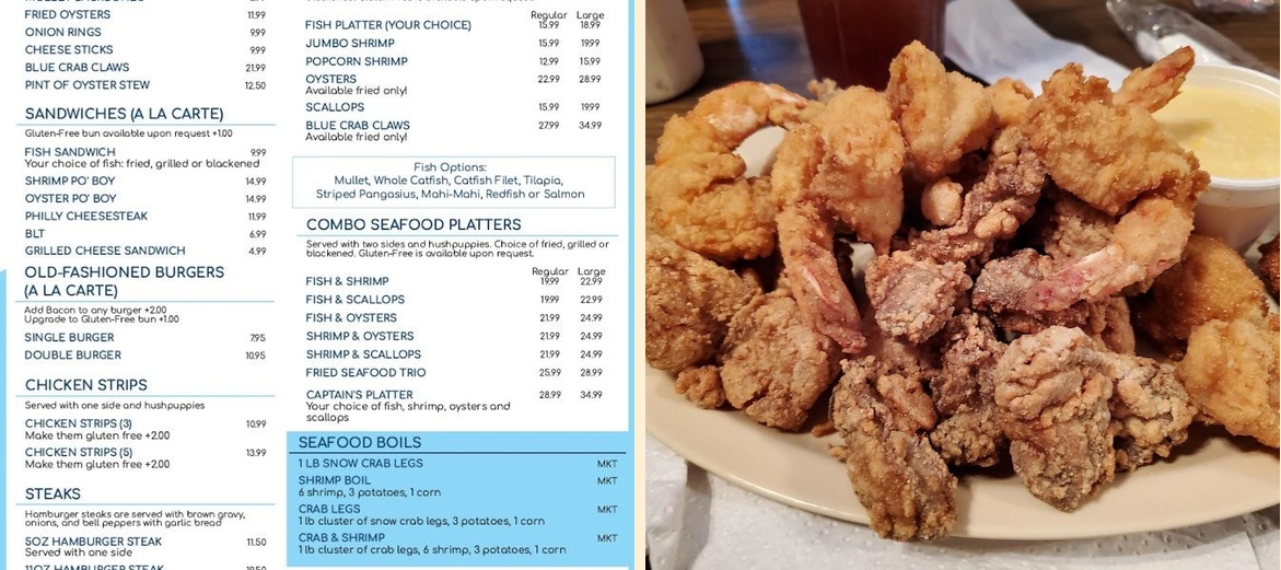 Rock Bottom Seafood & Grill