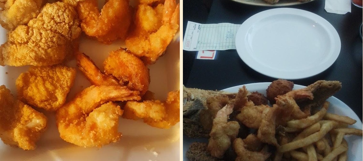 Rock Bottom Seafood & Grill Menu