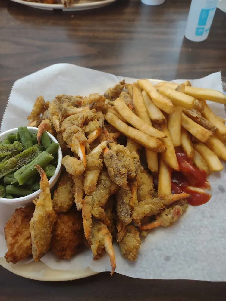 Crab Claws and Fries
