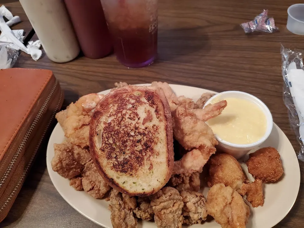 Trio Combination Seafood Platter