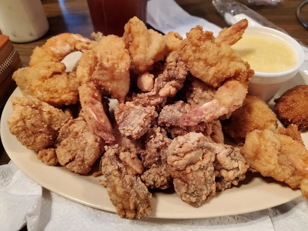 Trio Combo Seafood Platter